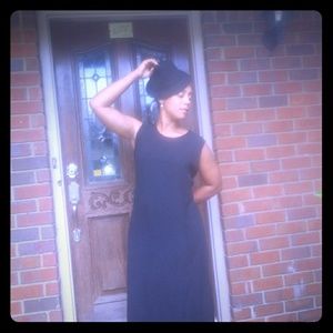 Black Dress, Maxi, sz 16T